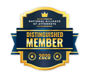 National Alliance of Attorneys | Distinguished Member 2020